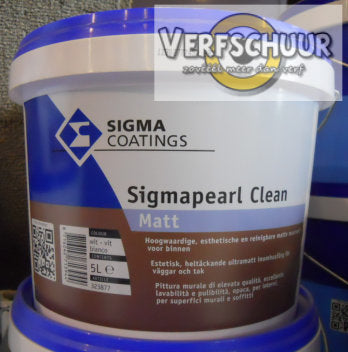 SIGMAPEARL CLEAN MATT WIT 5 L