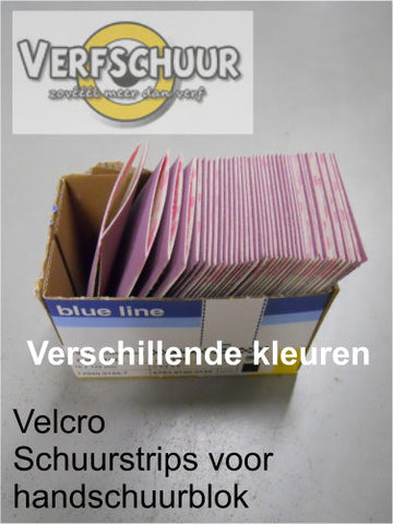 Strips velcro roos / blauw 70x125mm siaspeed 1950/1949 120 1 blad