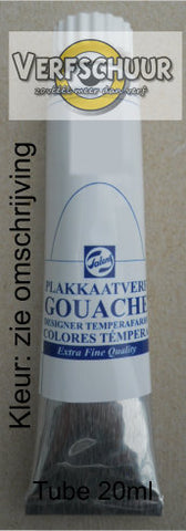 Plakkaatverf Extra Fijn tube kleur:357 (20 ml Rose) serie: