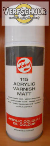 Talens Acrylvernis mat spuitbus 115 400 ml