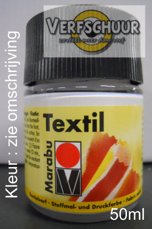 TEXTIL PEINTURE TEXTILE VERRE 50 ML clr: DONKER GROEN 068