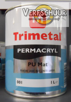 Permacryl PU mat 001 wit 1L