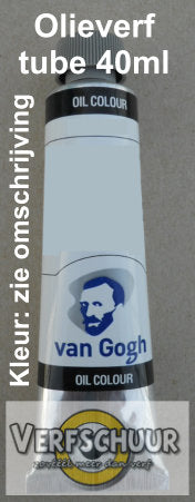 Van Gogh Olieverf tube 40 ml kleur:105 (Titaanwit) serie:1*