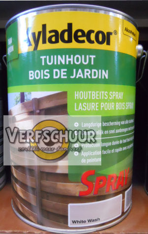 XY Tuinhoutbeits Spray White Wash 5L