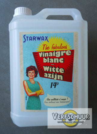 Starwax The Fabulous Witte azijn 14°  5L