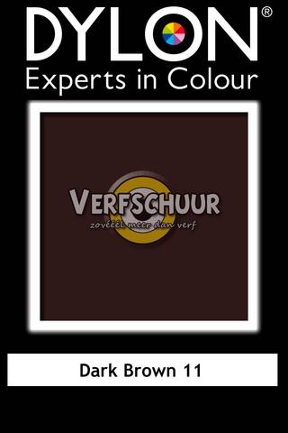 Kleurvaste textielverf 350gr dark brown 11