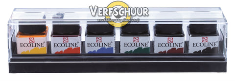 Ecoline Vloeibare waterverf Set Primair 5x30ml 11259900