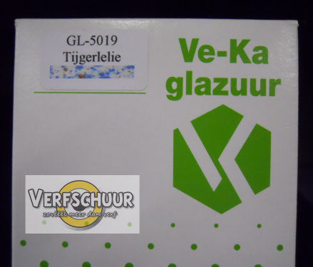 VeKa Poederglazuur effect tijgerlelie aardewerk 500gr GL-5019