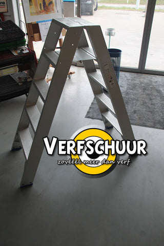 Dubbele trapladder DT 2x5 treden