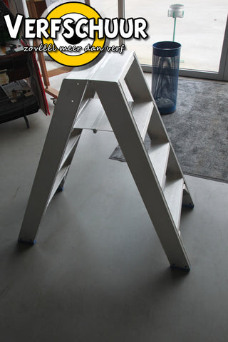 Dubbele trapladder DT 2x4 treden