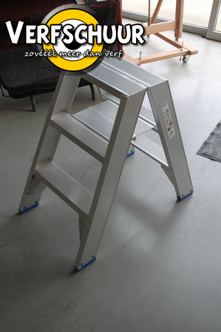 Dubbele trapladder DT 2x3 treden