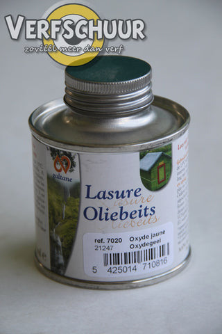 Lasure oliebeits oxydegeel 7020 125ml