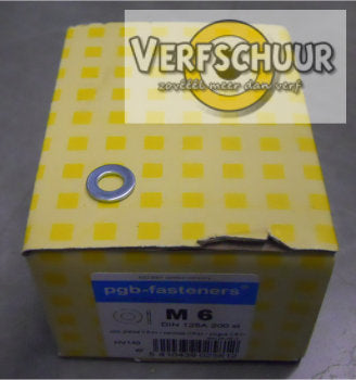 Ringen verzinkt M6 200 stuks 850754