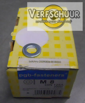 Ringen verzinkt M8 200 stuks 850755