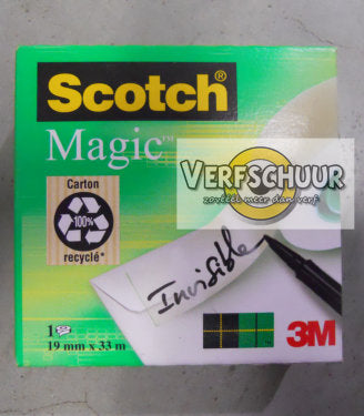 Scotch Magic 3M plakband 19mmx33m
