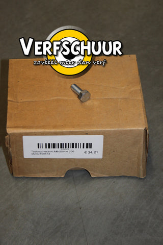 Tapbout verzinkt M8x20mm 200 stuks 850613