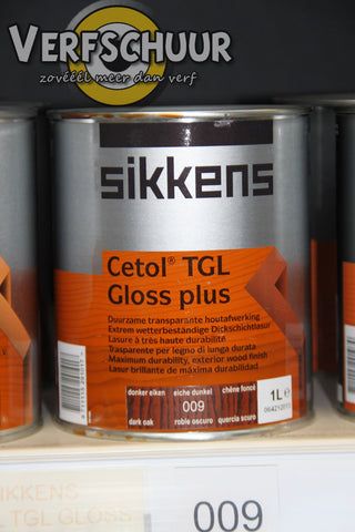 CETOL TGL GLOSS PLUS - DONKER EIKEN 1L 009