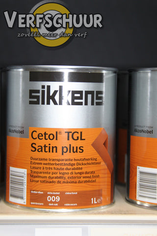 CETOL TGL SATIN PLUS - DONKER EIKEN 1L 009