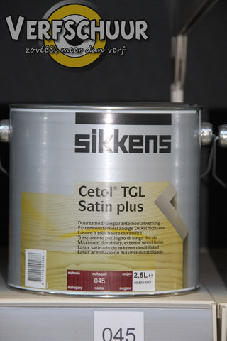 CETOL TGL SATIN PLUS - MAHONIE 2.5L 045