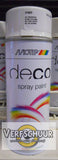 MOTIP Color Spray HG 400ml 01600 RAL9010 HELDERWIT