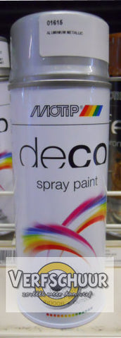MOTIP Color Spray 400ml 01615 ALUMINIUM METALLIC