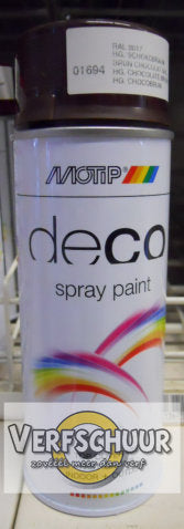 MOTIP Color Spray HG 400ml 01694 RAL8017 CHOCOBRUIN