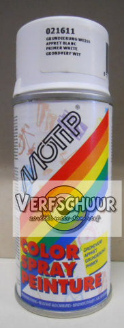 MOTIP Color Spray 150ml 021611 GRONDVERF WIT