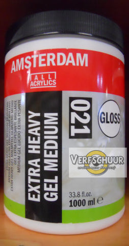 Amsterdam Extra Heavy gel medium Glans 021 1000 ml