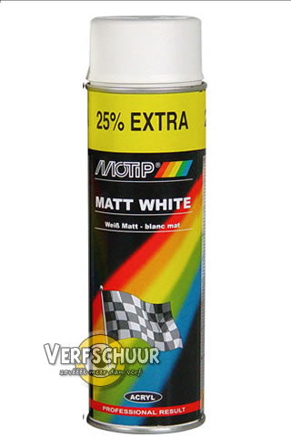 MOTIP  acryl spray matt white 04002 500ml