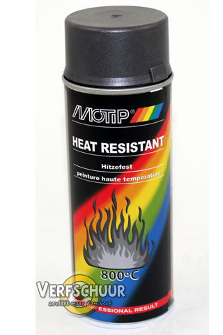 MOTIP Heat resistant spray 650° (800°) 400ml 04037 ANTRACIET