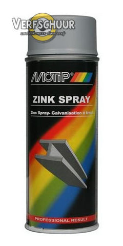 MOTIP Zink Spray MAT 400ml 04061 GRIJS