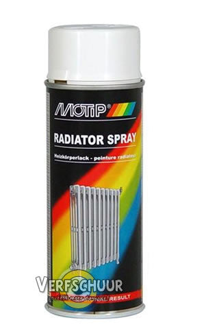 MOTIP Radiator Spray HG 400ml 04078 RAL1013 GEBROKEN WIT