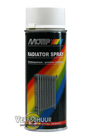 MOTIP radiatorspray ZG 400ml 302705 RAL9010 WHITE