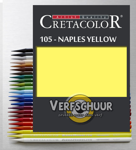 Cretacolor Aqua Monolith naples yellow 251 05