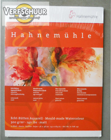 Hahnemühle watercolour 300gr/36x48cm fijn 10628147