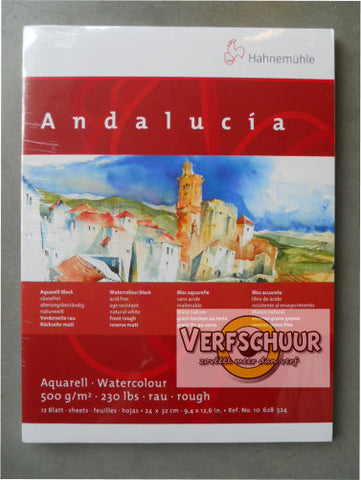 Andalucia watercolour 500gr/24x32cm 12vel 10628524