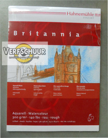 Britannia watercolour 300gr/36x48cm grof 10628973