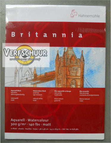 Britannia watercolour 300gr/36x48cm fijn 10628982