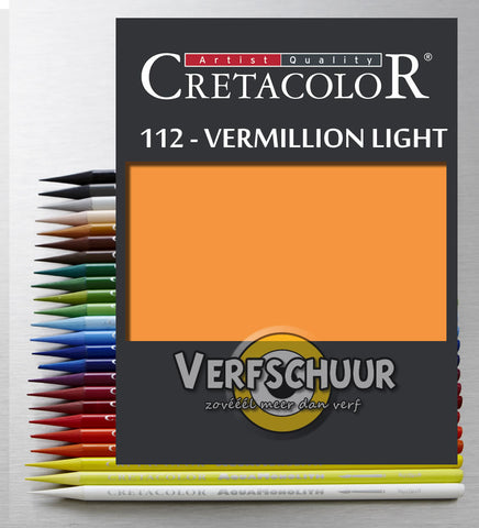Cretacolor Aqua Monolith vermillion light 251 12