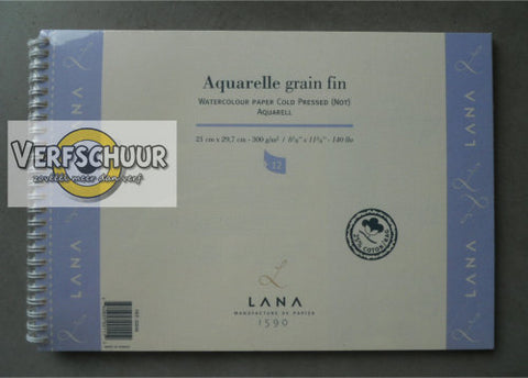 Aquarelle grain fin watercolour paper 21x29,7cm 300gr/m² 15023548