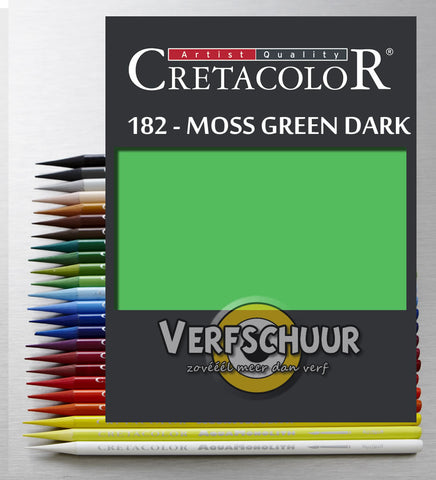 Cretacolor Aqua Monolith moss green dark 251 82