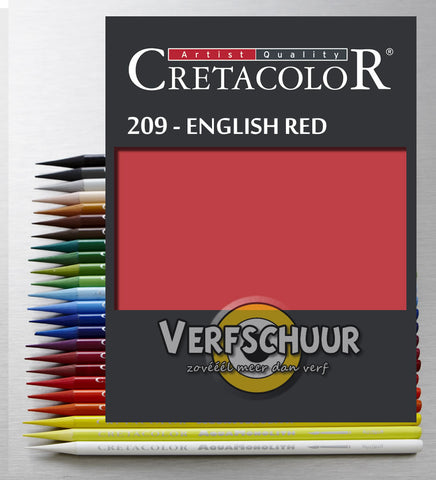 Cretacolor Aqua Monolith english red 252 09
