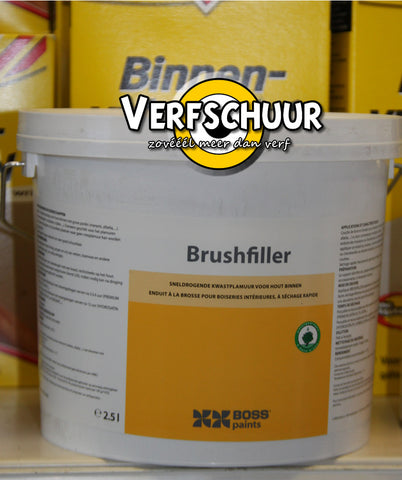 Brushfiller boss borstelplamuur 2.5L