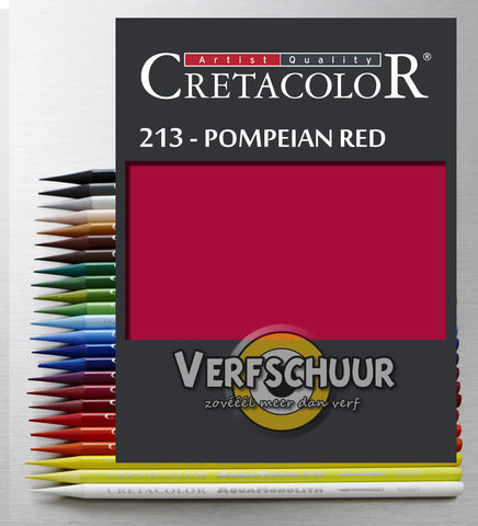Cretacolor Aqua Monolith pompeian red 252 13