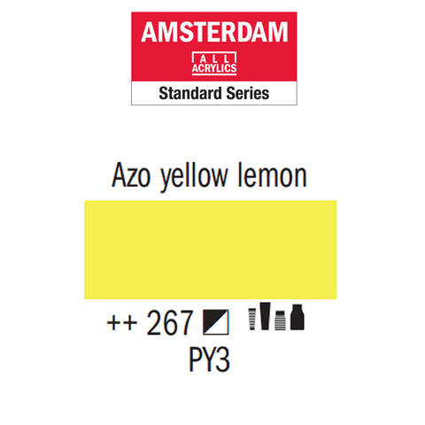 Amsterdam Acrylverf tube kleur:267 (120 ml Azogeel citroen) serie:*