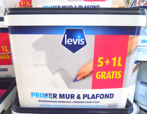 LEVIS PRIMER MUR & PLAFOND 5+1L PROMOPACK - - 6l.