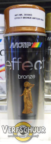 MOTIP Color Spray 400ml 303003 EFFECT BRONZE ANTIEK GOUD