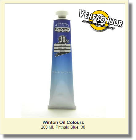 W&N. WINTON OIL COL. TUBE 200 ML. phtalo blue 30 1437516