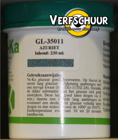 Effekt kwastglazuur 230cc azuriet GL-35011