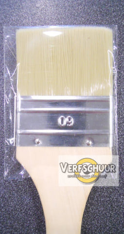 Yalan aquarel en waterverf penseel 60mm plat synthetisch 363-6